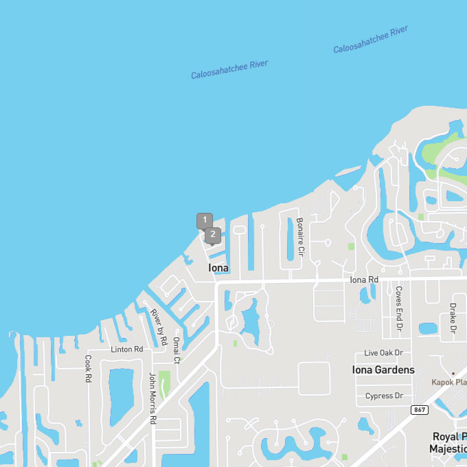 Iona Florida Map